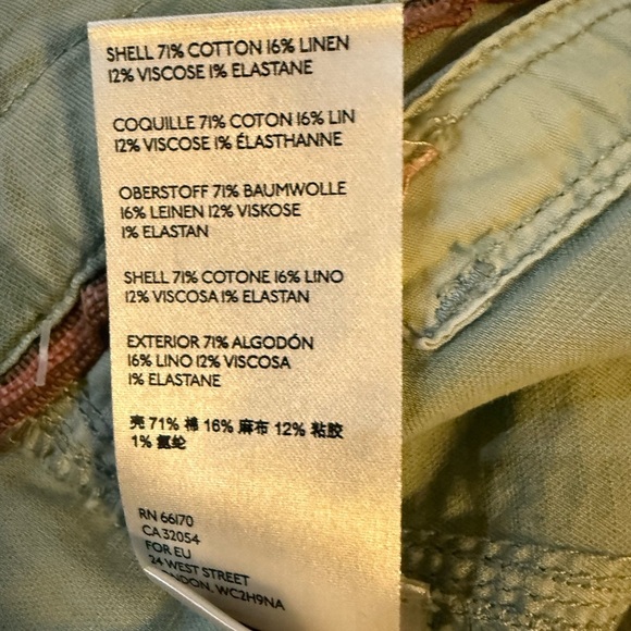 NWT Anthropologie Wanderer Cargo Pants, Size 27 - Picture 13 of 13